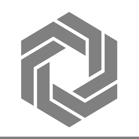 grey logo website